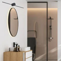 Kinkiet LED 8W czarny CAMARA