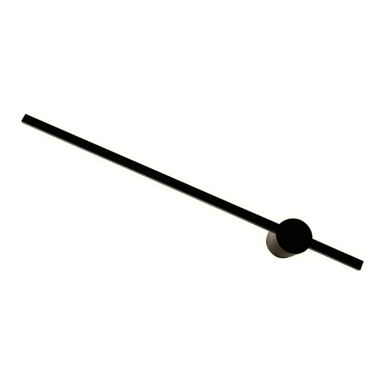 Kinkiet LED 8W czarny TROY 60 cm