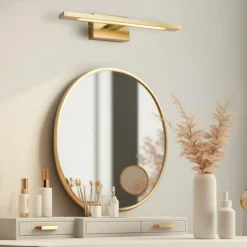 Kinkiet LED złoty ARBI 45 cm