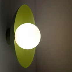 Kinkiet zielony SLATE PEAPOD GLASS