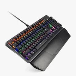 Klawiatura gamingowa metalowa czarna z podświetleniem LED VMK3BK11 VARR