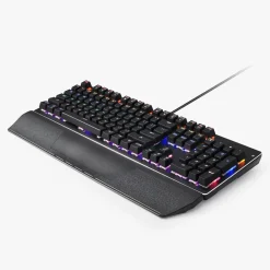 Klawiatura gamingowa metalowa czarna z podświetleniem LED VMK3BK11 VARR