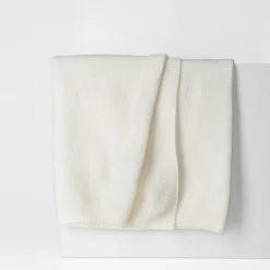 Koc kremowy FANCY 130x170 cm