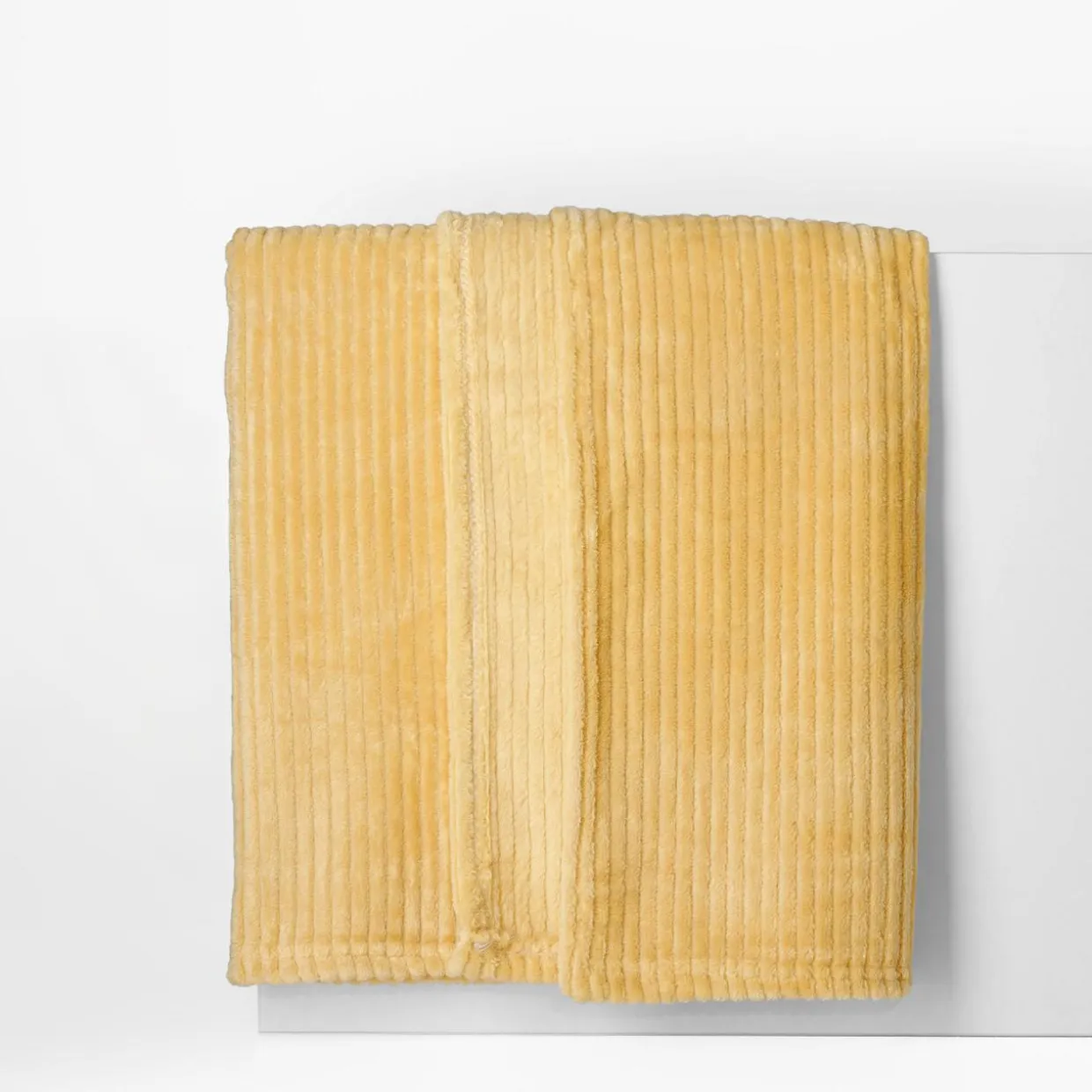 Koc musztardowy RENEE 130x160 cm