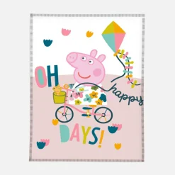 Koc PEPPA PIG 130x170 cm