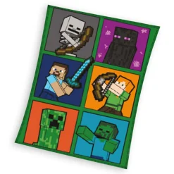 Koc polarowy MINECRAFT 150x200 cm