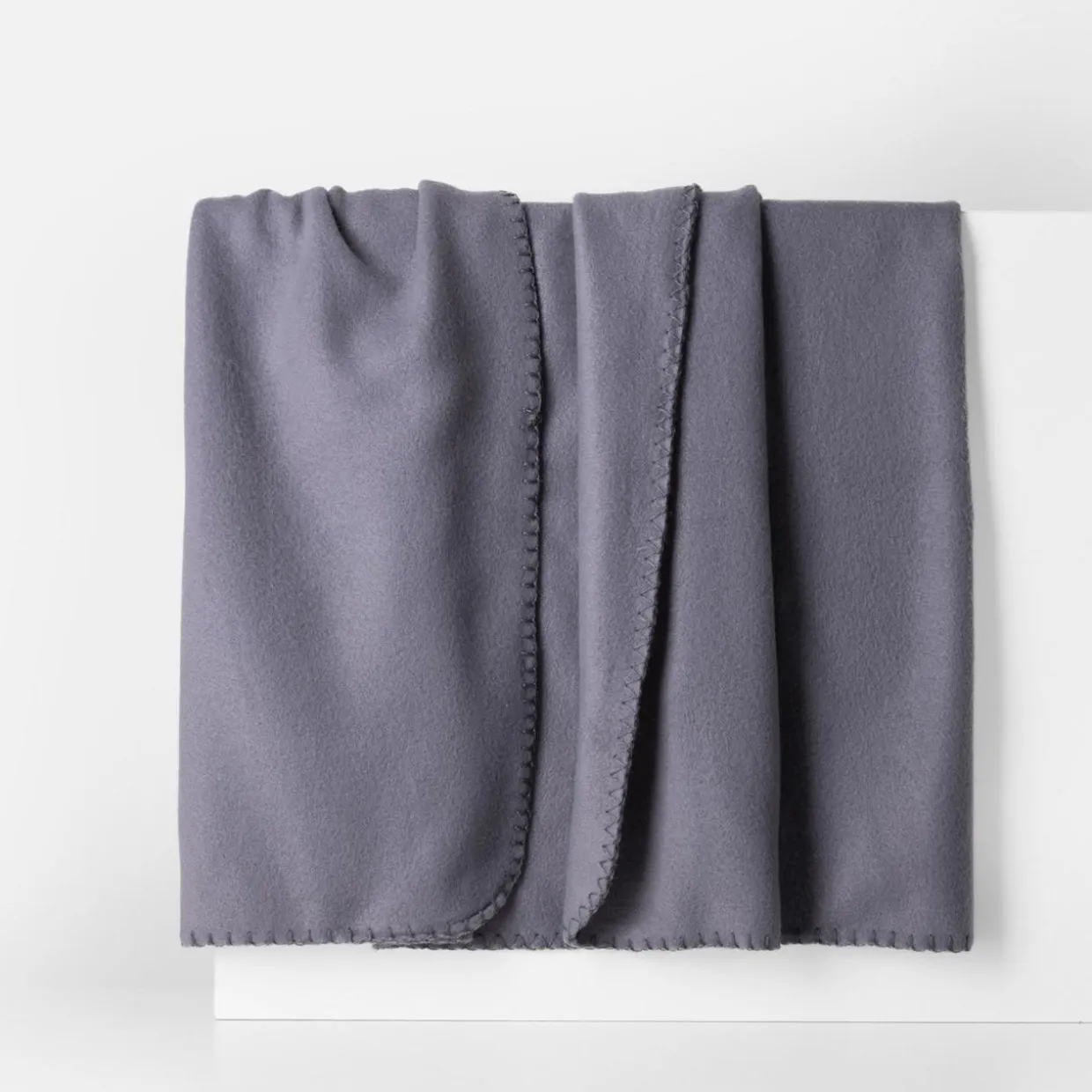 Koc polarowy szary PRIMA 120x150 cm