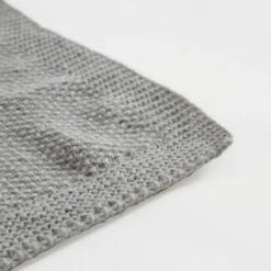 Koc szary FANCY 130x170 cm
