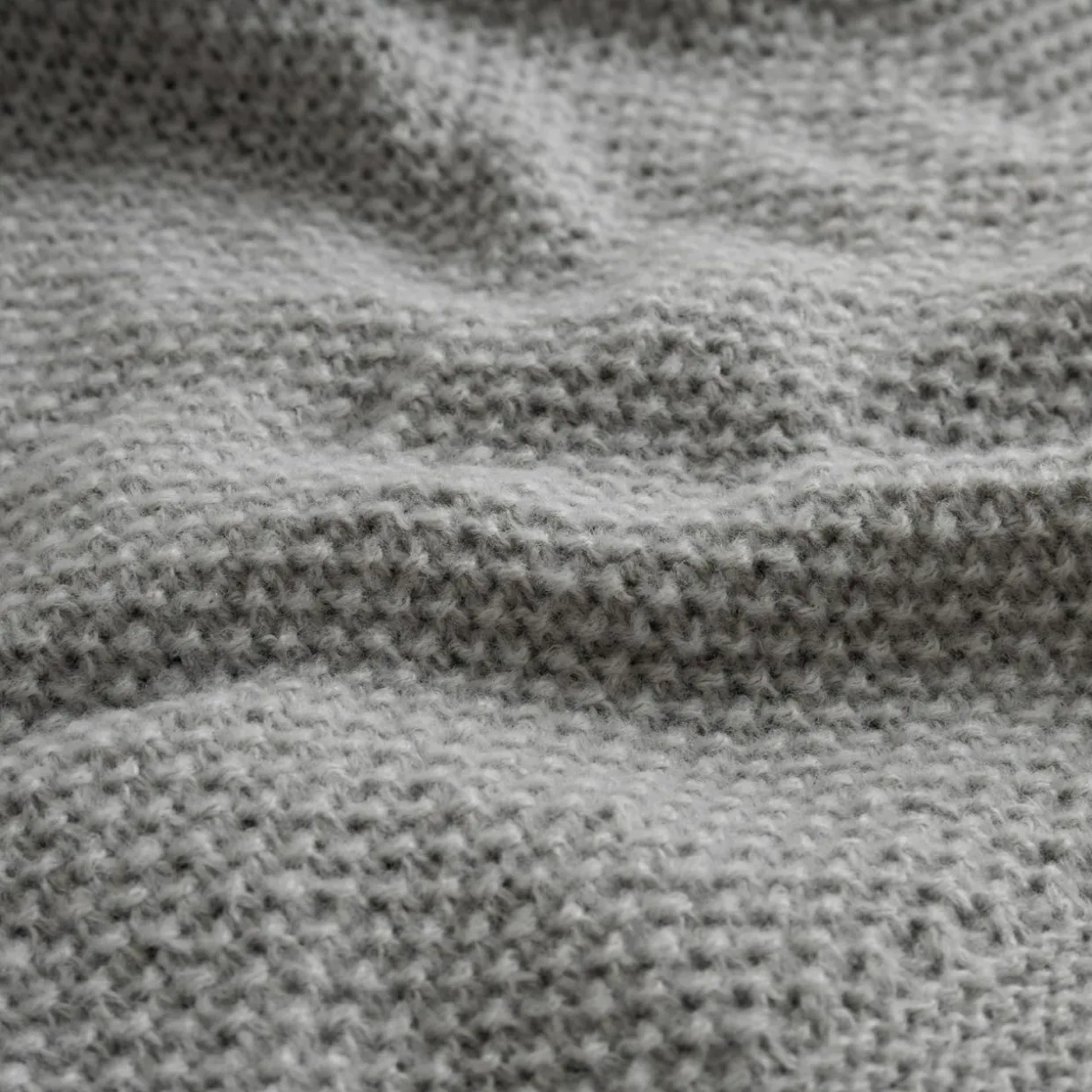 Koc szary FANCY 130x170 cm