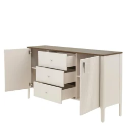 Komoda do salonu z ryflowaniem WENECJA