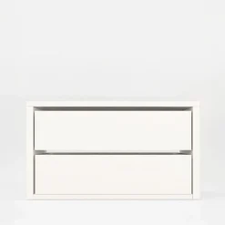 Komoda do szafy INNER II z 2 szufladami BASIC 75 cm biała