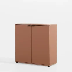 Komoda 2-drzwiowa GANYMEDE terracotta