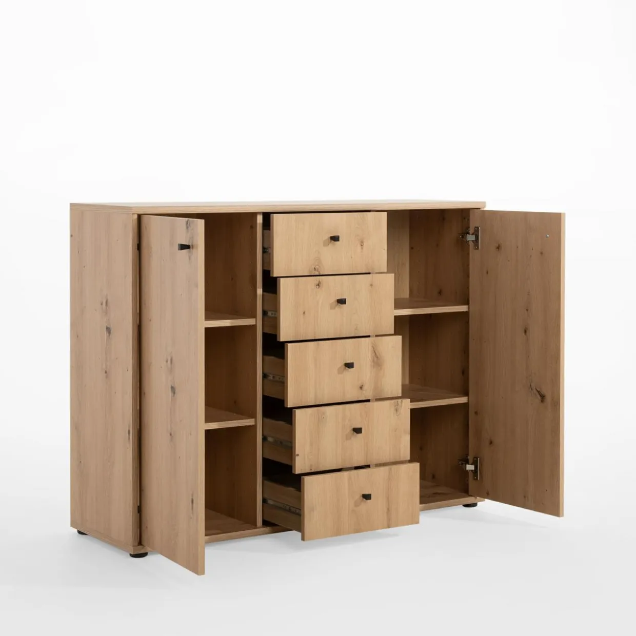 Komoda TEMPRA 2 2D5S dąb artisan
