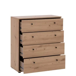 Komoda TEMPRA 2 4S dąb artisan