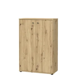 Komoda TEMPRA 2 wysoka 2D dąb artisan