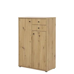 Komoda TEMPRA 2 wysoka 2D2S dąb artisan