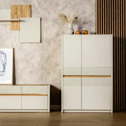 Komoda z oświetleniem OAK SQUERE 95,3 cm