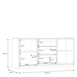 Komoda z szufladami S-ROOM