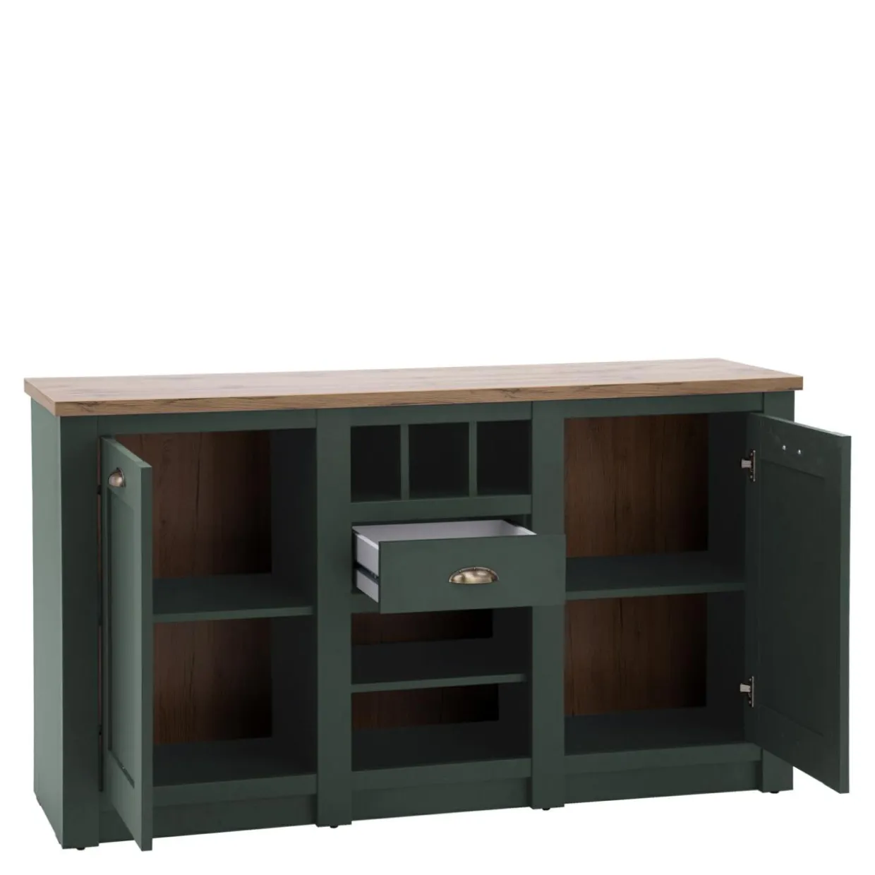 Komoda zielona CAMBRIDGE 2D1S
