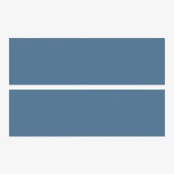 Komplet 2 cokołów BASIC PLUS z uszczelką i 2 narożnikami BP/CB2X50/15 alby blue