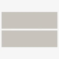 Komplet 2 cokołów BASIC PLUS z uszczelką i 2 narożnikami BP/CB2X50/10 clay grey