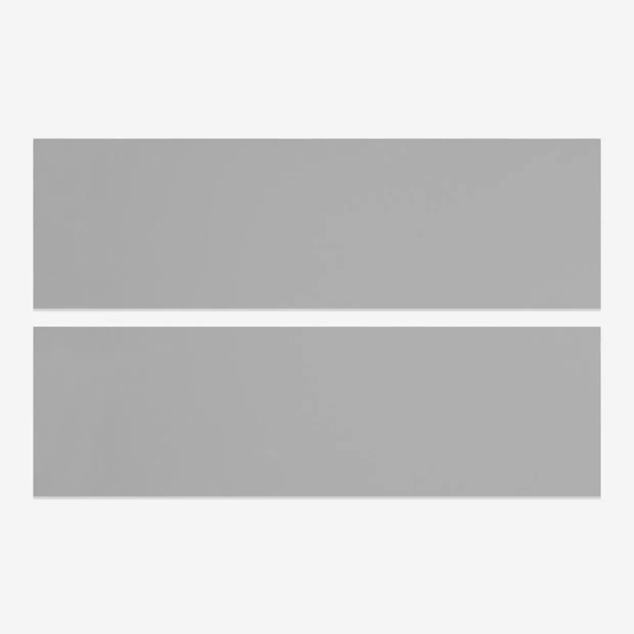 Komplet 2 cokołów BASIC PLUS z uszczelką i 2 narożnikami BP/CB2X50/10 ramka szara