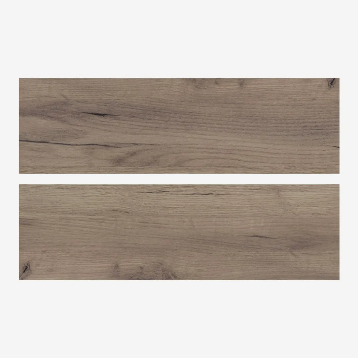 Komplet 2 cokołów BASIC PLUS z uszczelką i 2 narożnikami BP/CB2X50/15 dark rockfort hickory