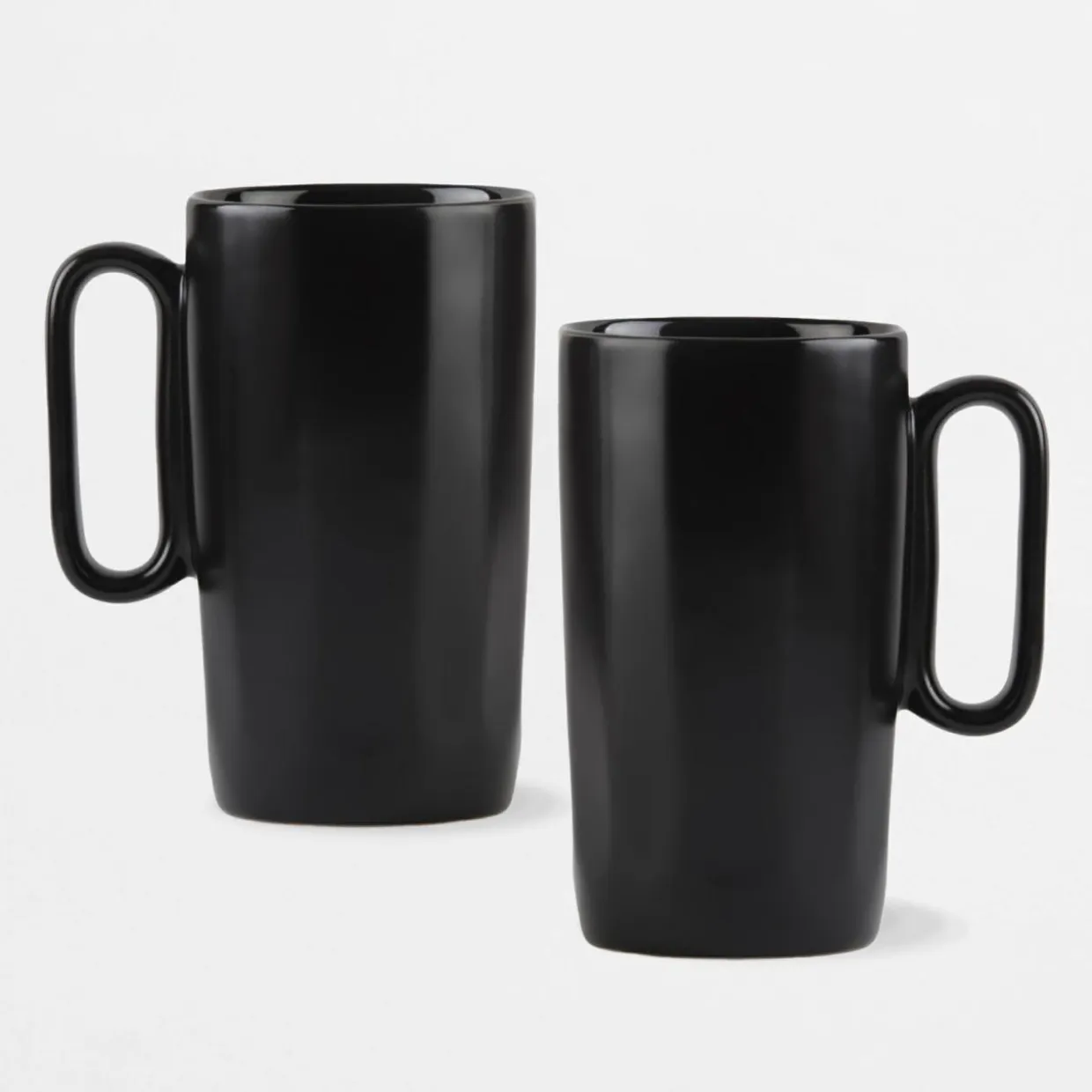 Komplet 2 kubków czarnych FUORI 330 ml