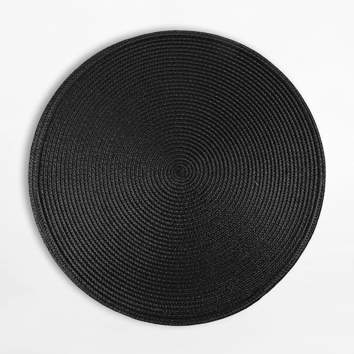 Komplet 2 podkładek stołowych czarne 38 cm