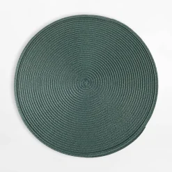 Komplet 2 podkładek stołowych zielone 38 cm