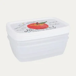 Komplet 3 pojemników do żywności 600 ml MIX