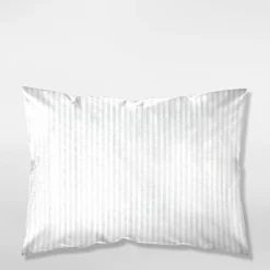 Komplet 2 poszewek adamaszek białe PURE 70x80 cm