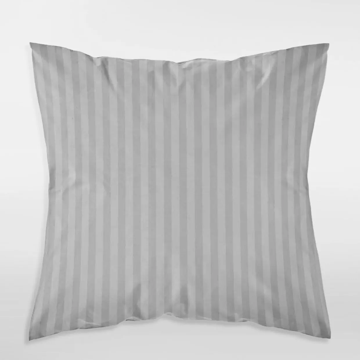 Komplet 2 poszewek z adamaszku szare PURE 40x40 cm
