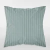 Komplet 2 poszewek z adamaszku miętowe PURE 40x40 cm