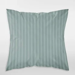 Komplet 2 poszewek z adamaszku miętowe PURE 40x40 cm