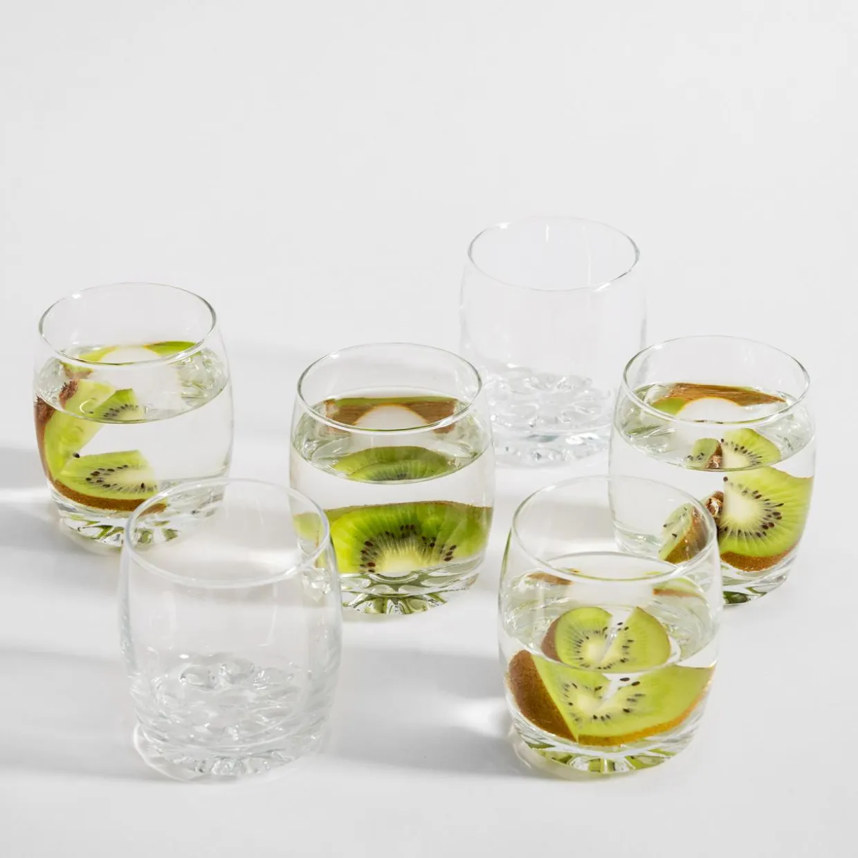Komplet 6 szklanek 220 ml