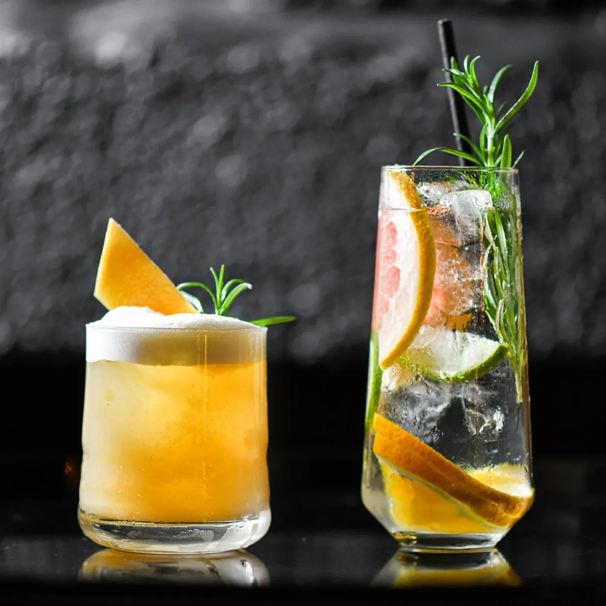 Komplet 4 szklanek do drinków SHAKE N°5 GIN & TONIC 380 ml