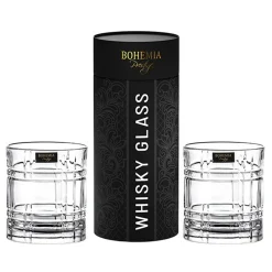 Komplet 2 szklanek do Whisky BOHEMIA PRESTIGE SEMPRE 340 ml
