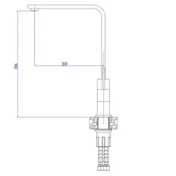 Komplet – zlewozmywak CANTO 130 z baterią GALLA i matą ALLROUND czarny