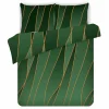 Komplet pościeli satynowej butelkowa zieleń ARGONGREEN 160x200 cm