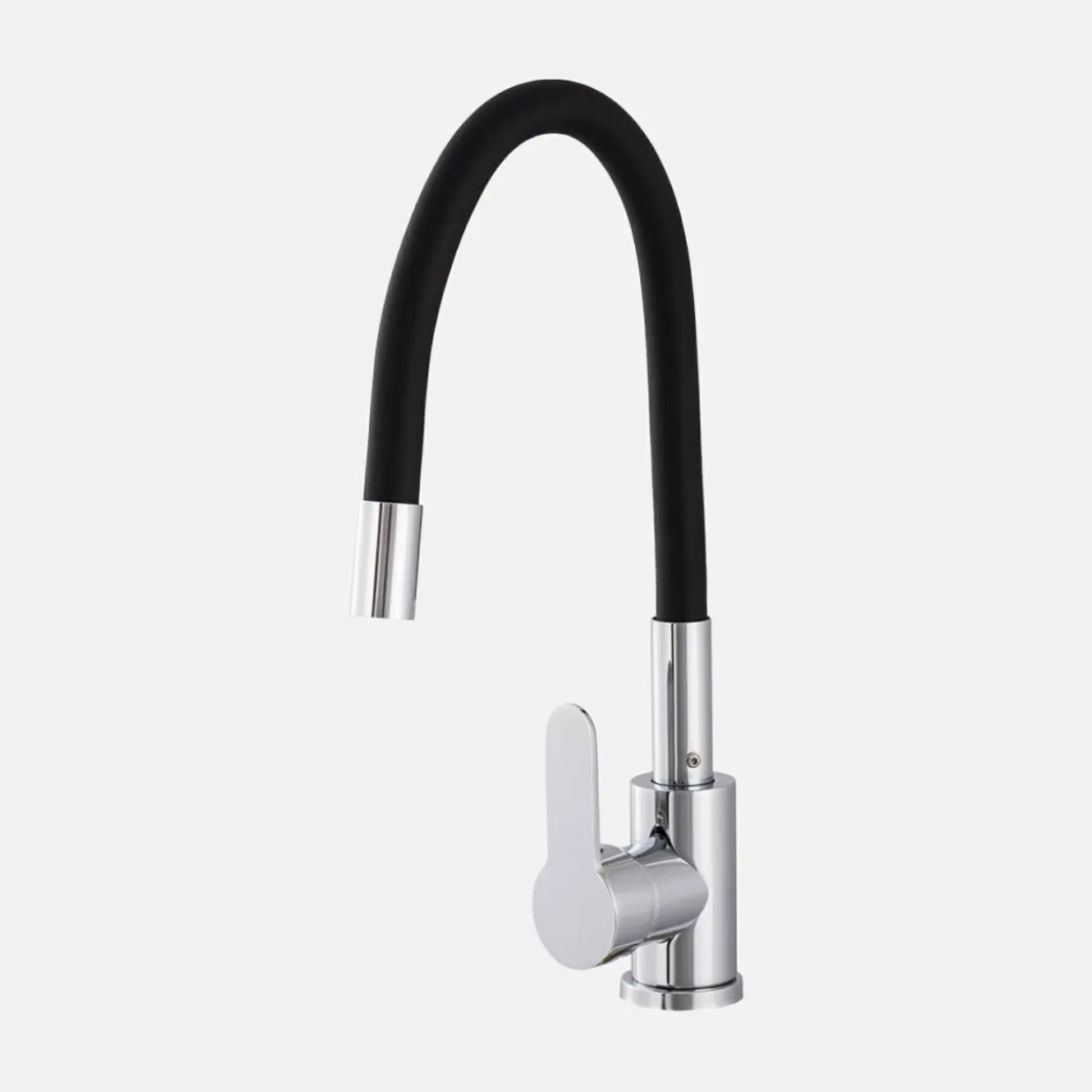 Komplet zlewozmywak granitowy czarny ALVEUS SHOT 59X44 z baterią elastyczną