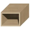 Korpus nadstawny QUBIK 30x21,5 dąb craft złoty