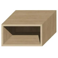 Korpus nadstawny QUBIK 40x21,5 dąb craft złoty