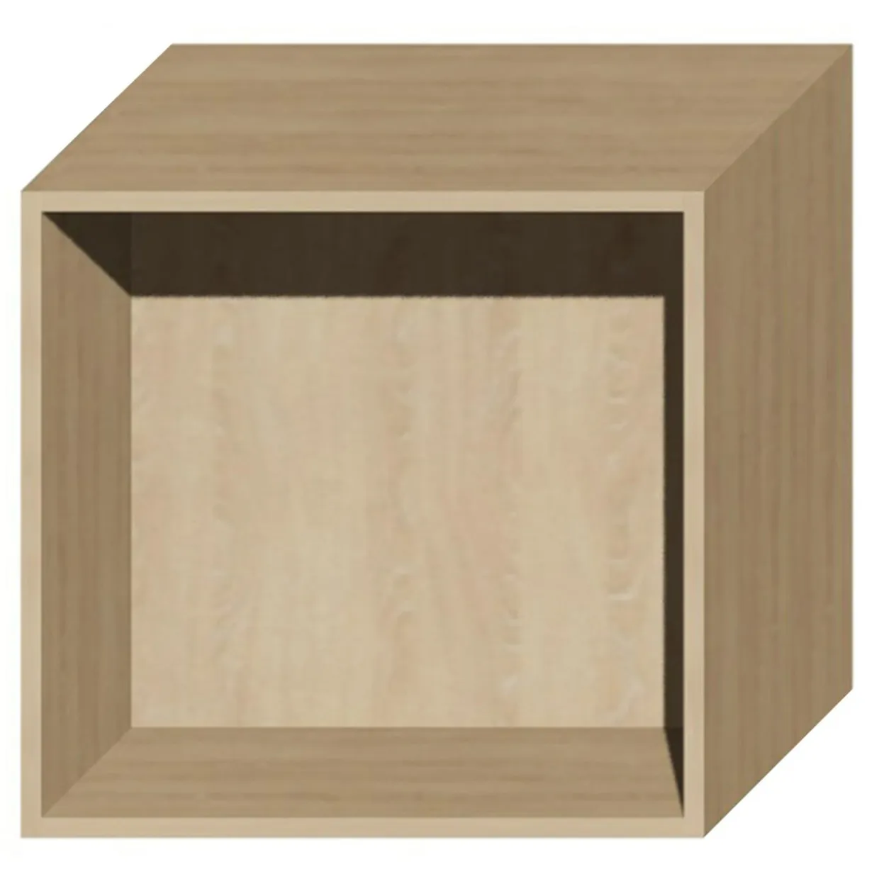 Korpus nadstawny QUBIK 40x38,5 dębowy