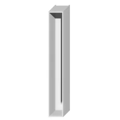 Korpus słupek QUBIK 30x214,6 biały