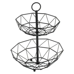 Kosz dwupoziomowy na owoce 38 CM