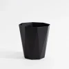 Kosz na śmieci czarny 24 cm