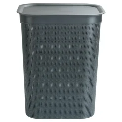 Kosz na pranie antracytowy BRISEN 50 l