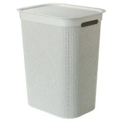 Kosz na pranie biały BRISEN 50 l