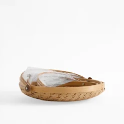 Koszyk z moskitierą, bambusowy 25 cm